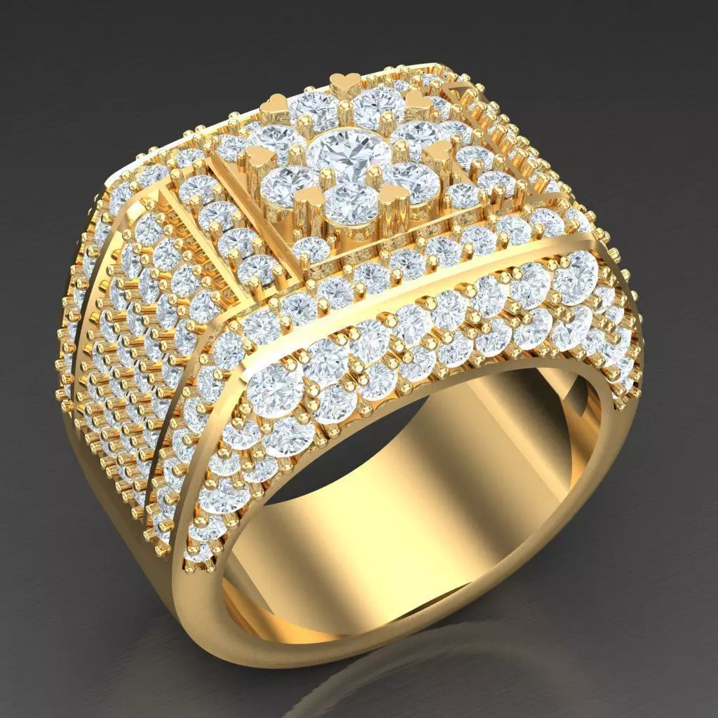 Top Trending Men Ring Designs 6MR062 3D print model