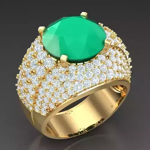 Top Trending Men Ring Designs 6MR061 3D print model