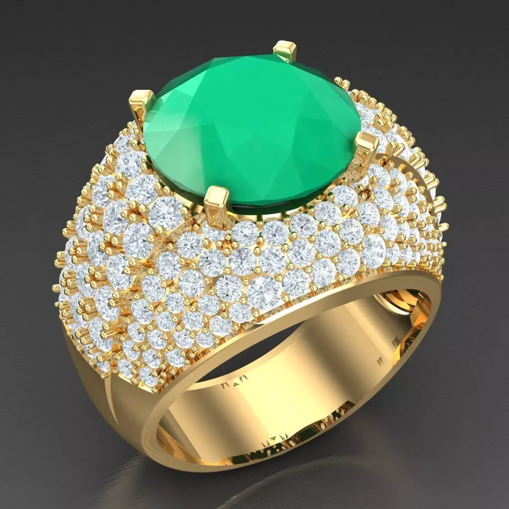 Top Trending Men Ring Designs 6MR061 3D print model
