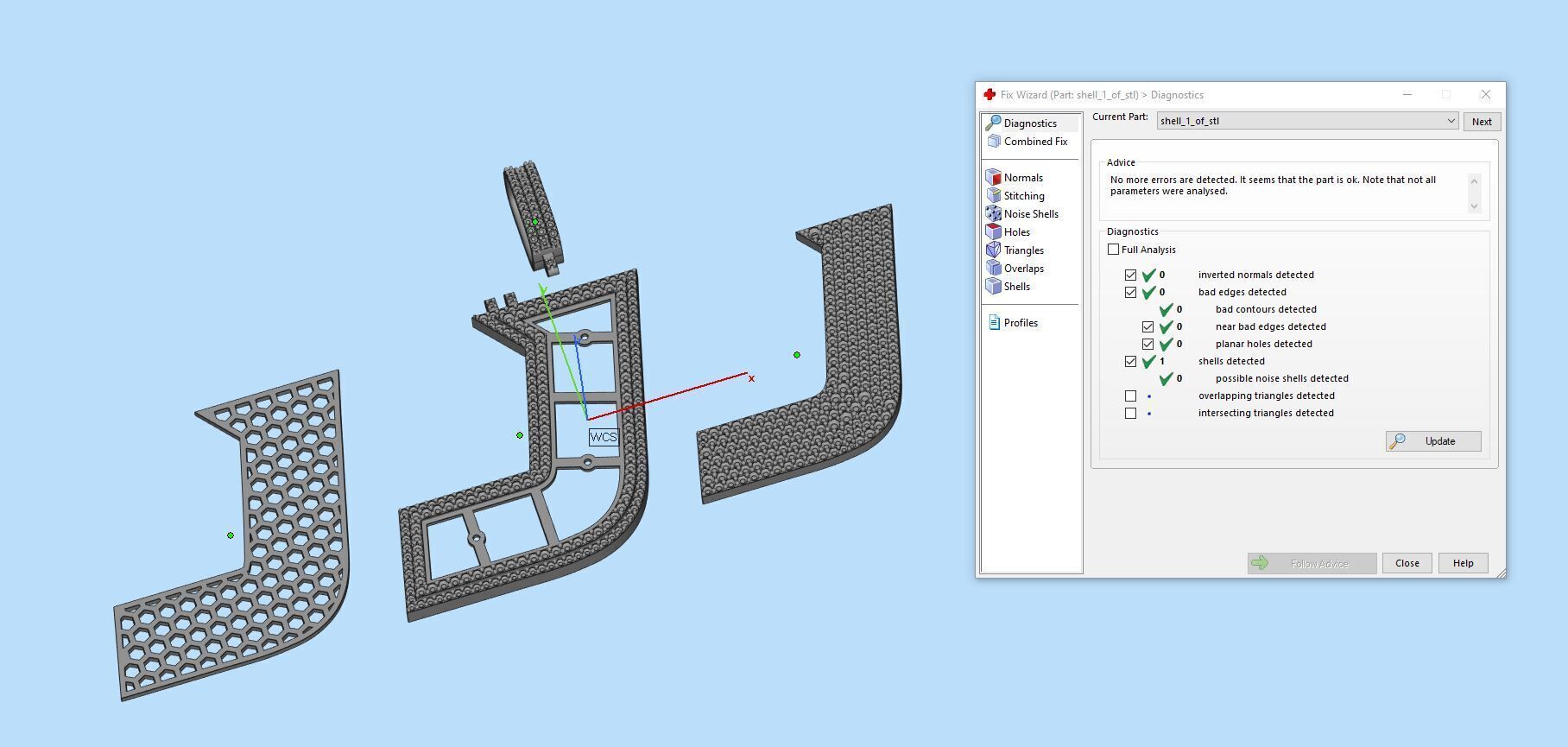Basket Font J 3D print model_10