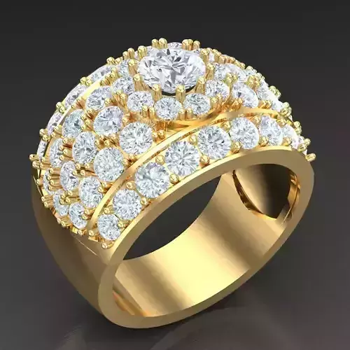 Top Trending Men Ring Designs 6MR058 3D print model
