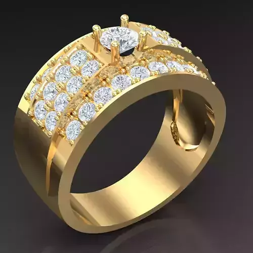 Top Trending Men Ring Designs 6MR057 3D print model