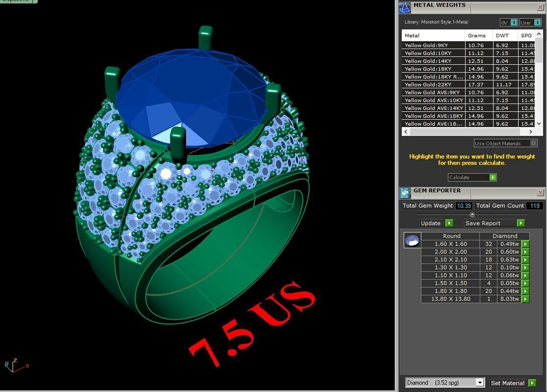 Top Trending Men Ring Designs 6MR055 3D print model_1