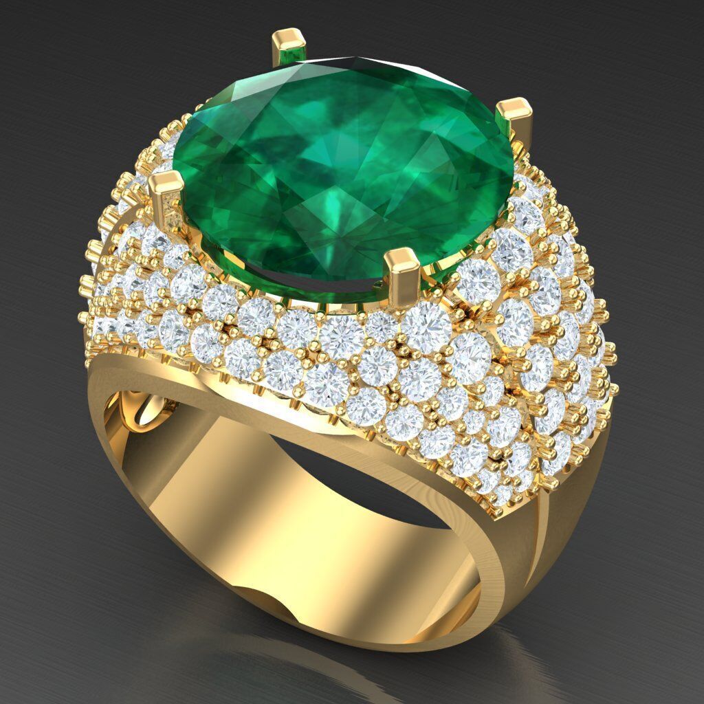 Top Trending Men Ring Designs 6MR055 3D print model_7