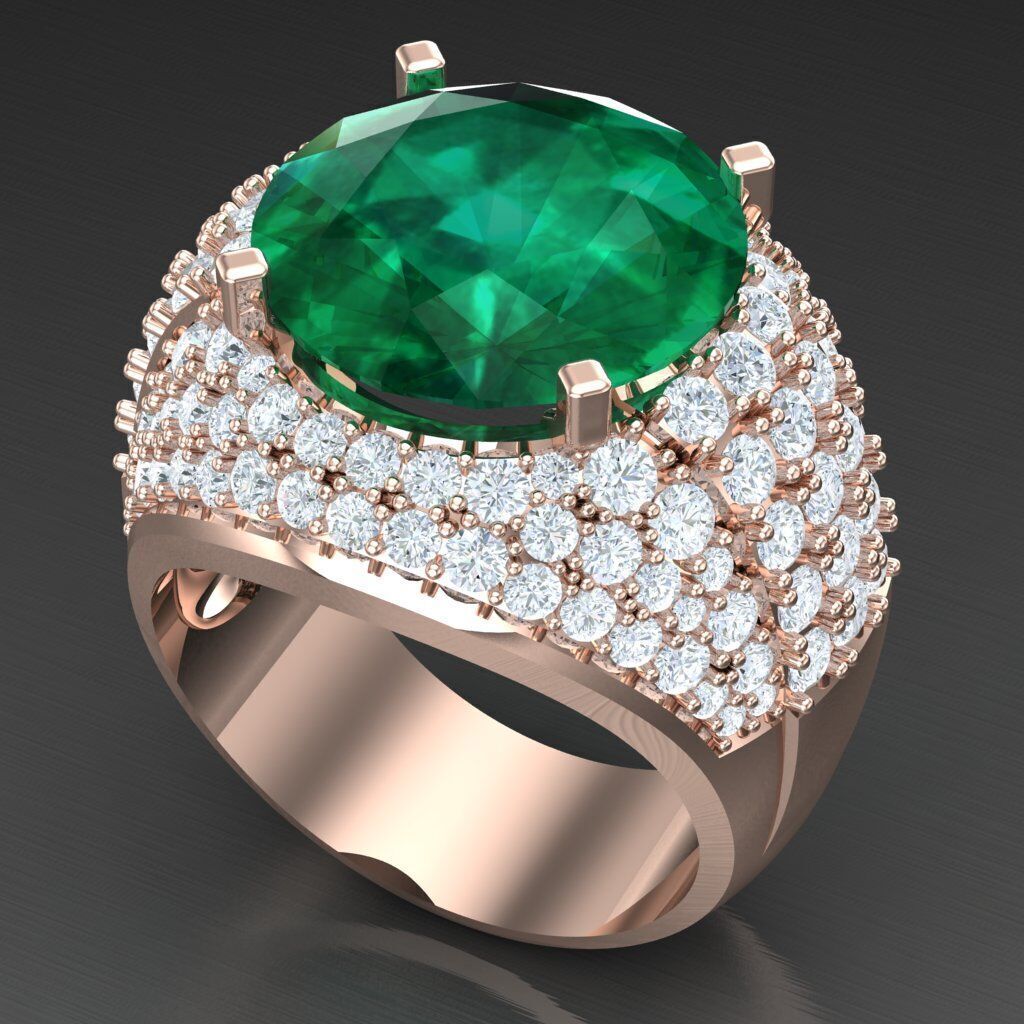 Top Trending Men Ring Designs 6MR055 3D print model_6