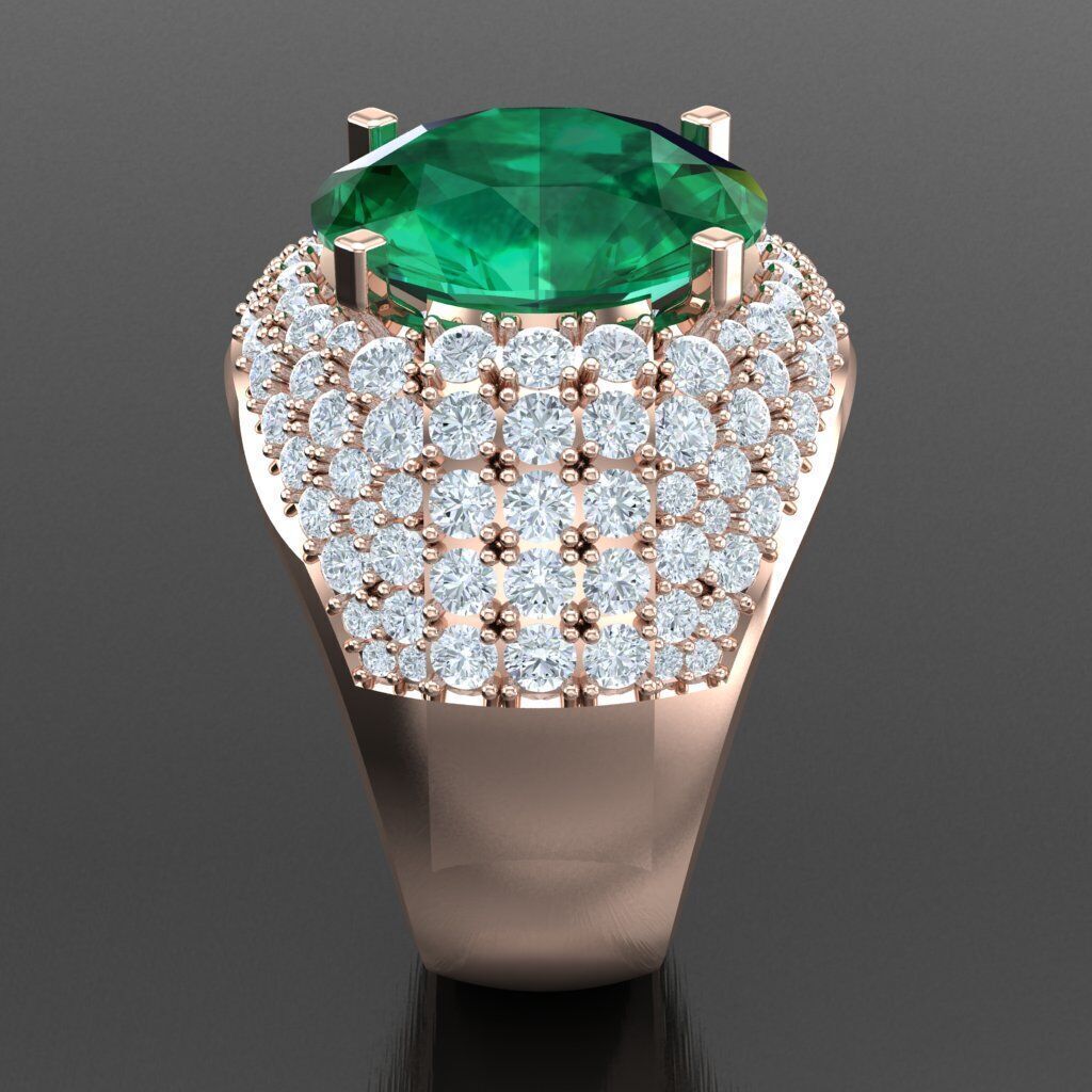 Top Trending Men Ring Designs 6MR055 3D print model_12