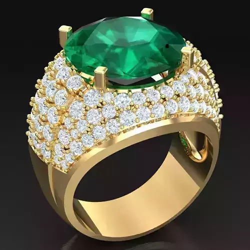 Top Trending Men Ring Designs 6MR055 3D print model