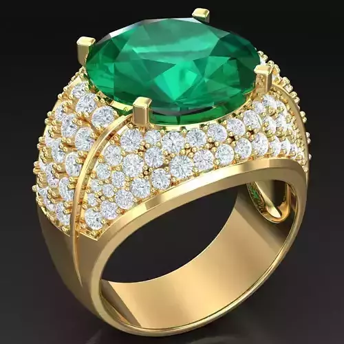 Top Trending Men Ring Designs 6MR054 3D print model
