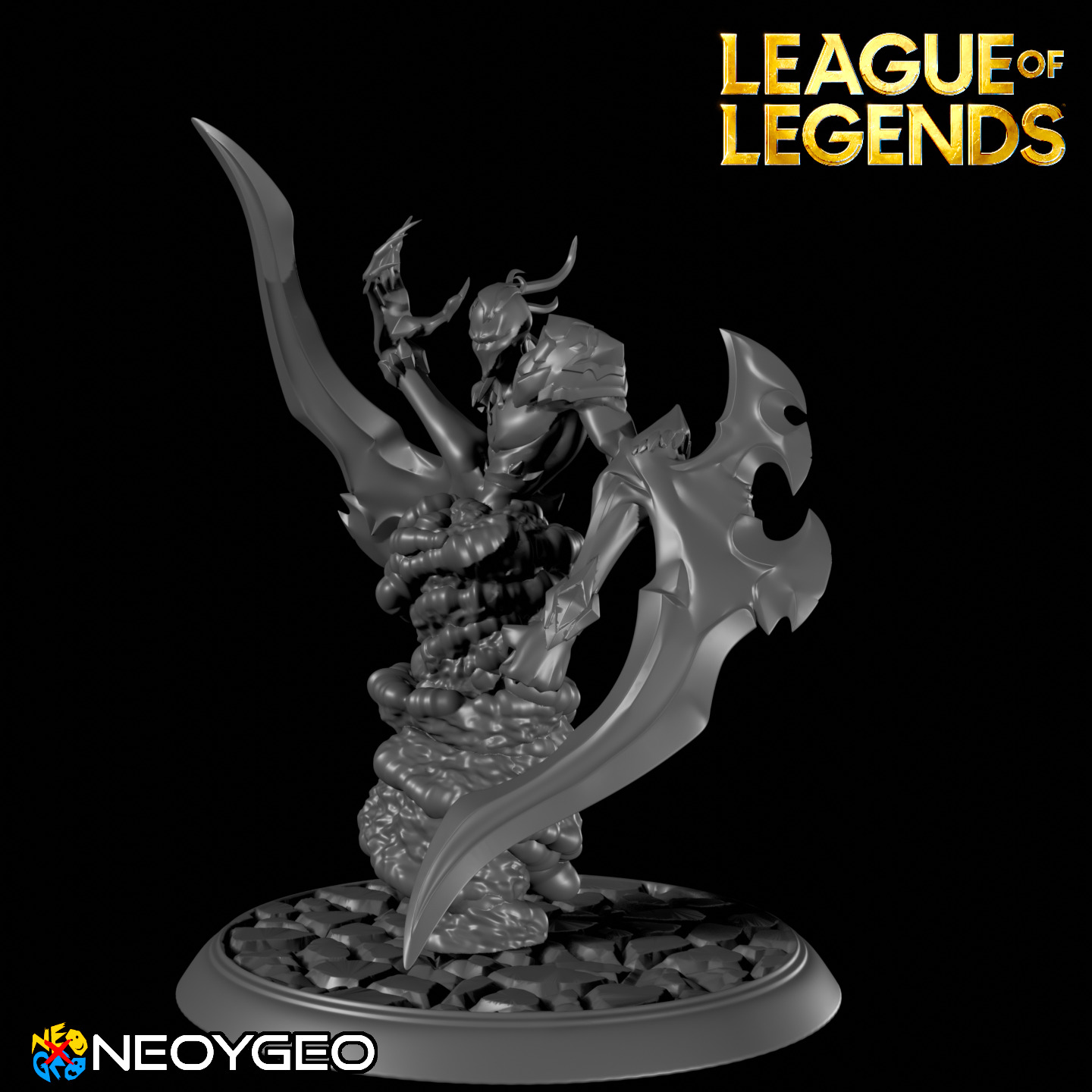 NOCTURNE - LEAGUE OF LEGENDS 3D print model_3