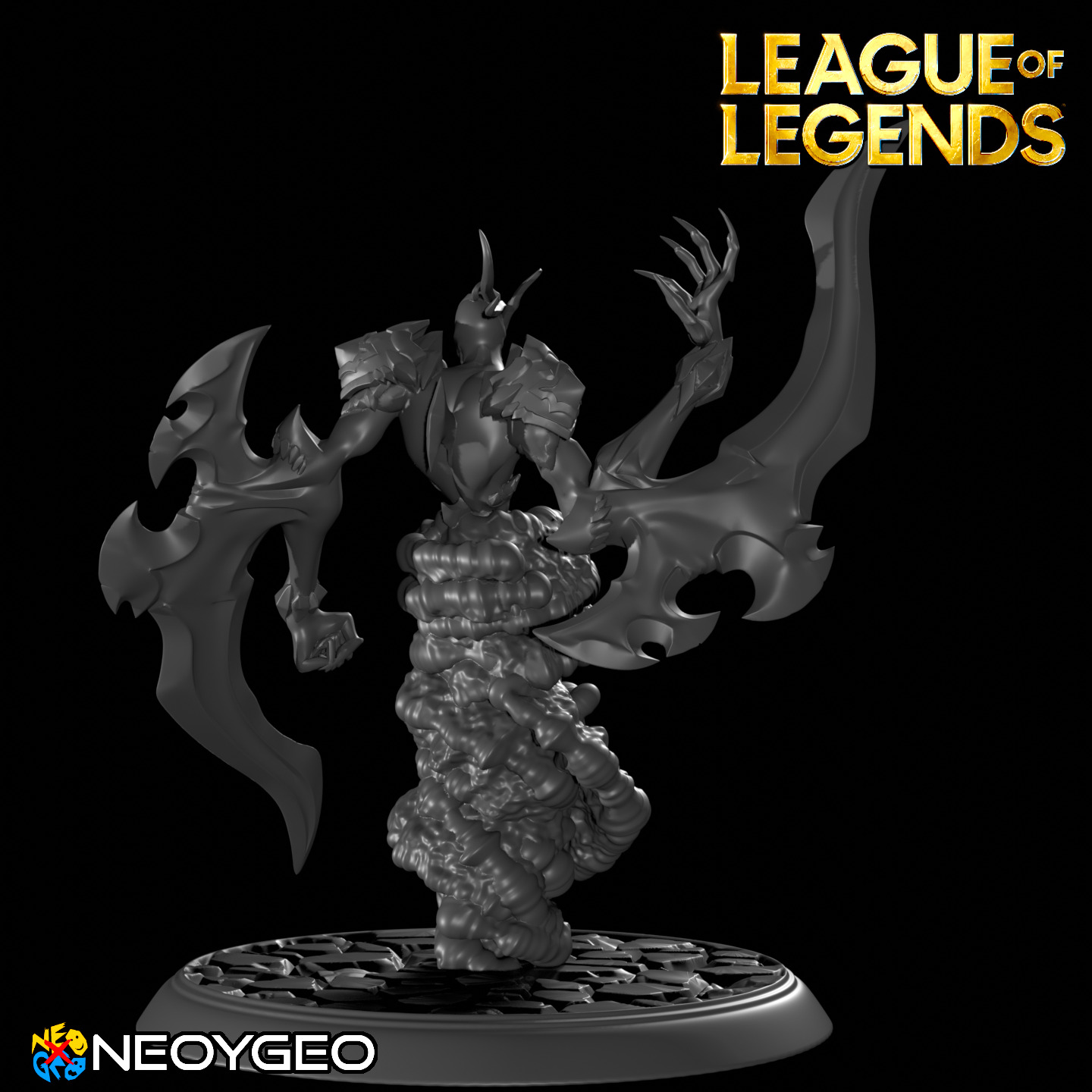 NOCTURNE - LEAGUE OF LEGENDS 3D print model_4
