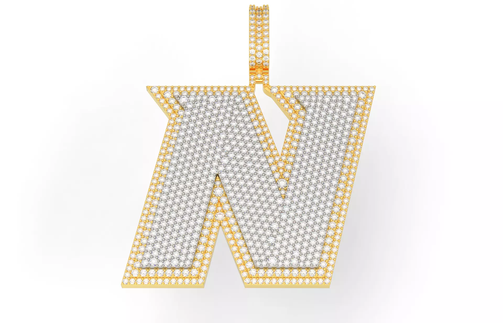 Basket Font N 3D print model_0