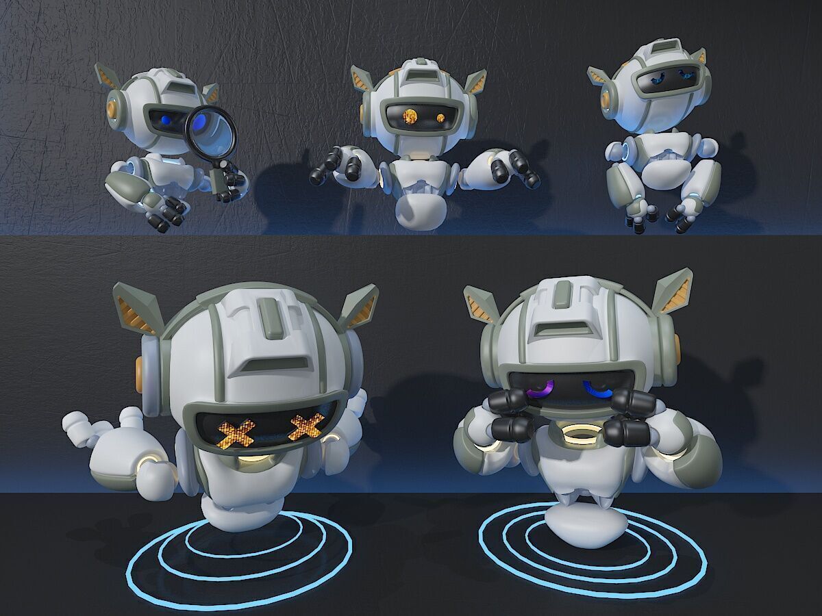 Robot 3D model_1
