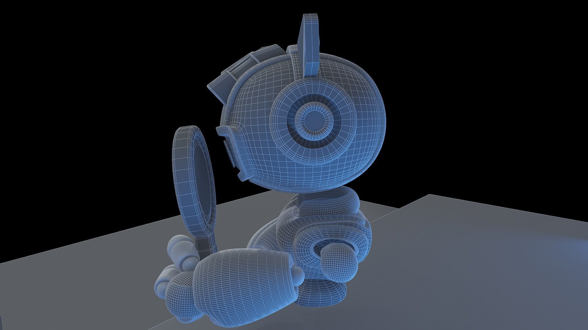 Robot 3D model_25