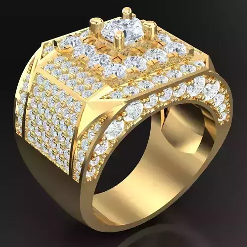 Top Trending Men Ring Designs 6MR053 3D print model
