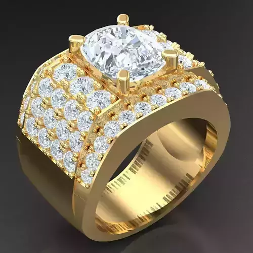 Top Trending Men Ring Designs 6MR051 3D print model