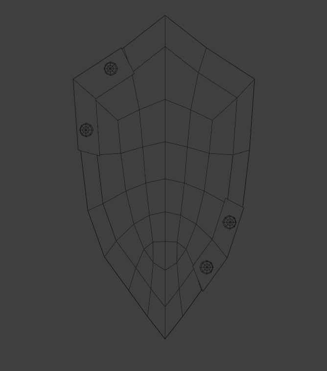 Low Poly Shield Pack 10 Stylized Medieval Shields Game Ready Low-poly 3D model_4