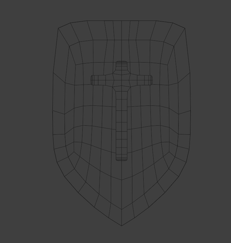 Low Poly Shield Pack 10 Stylized Medieval Shields Game Ready Low-poly 3D model_16