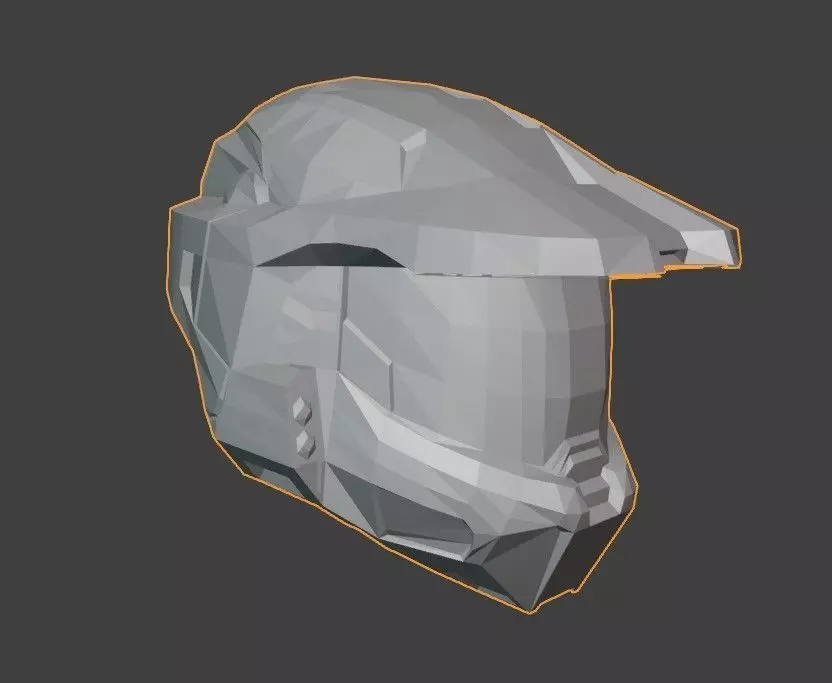 casco jefe maestro - Halo 3D print model