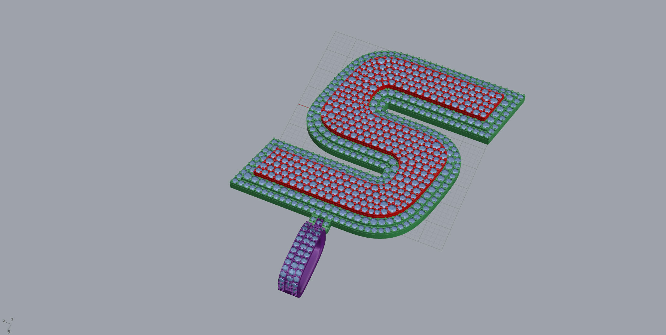Basket Font S 3D print model_5