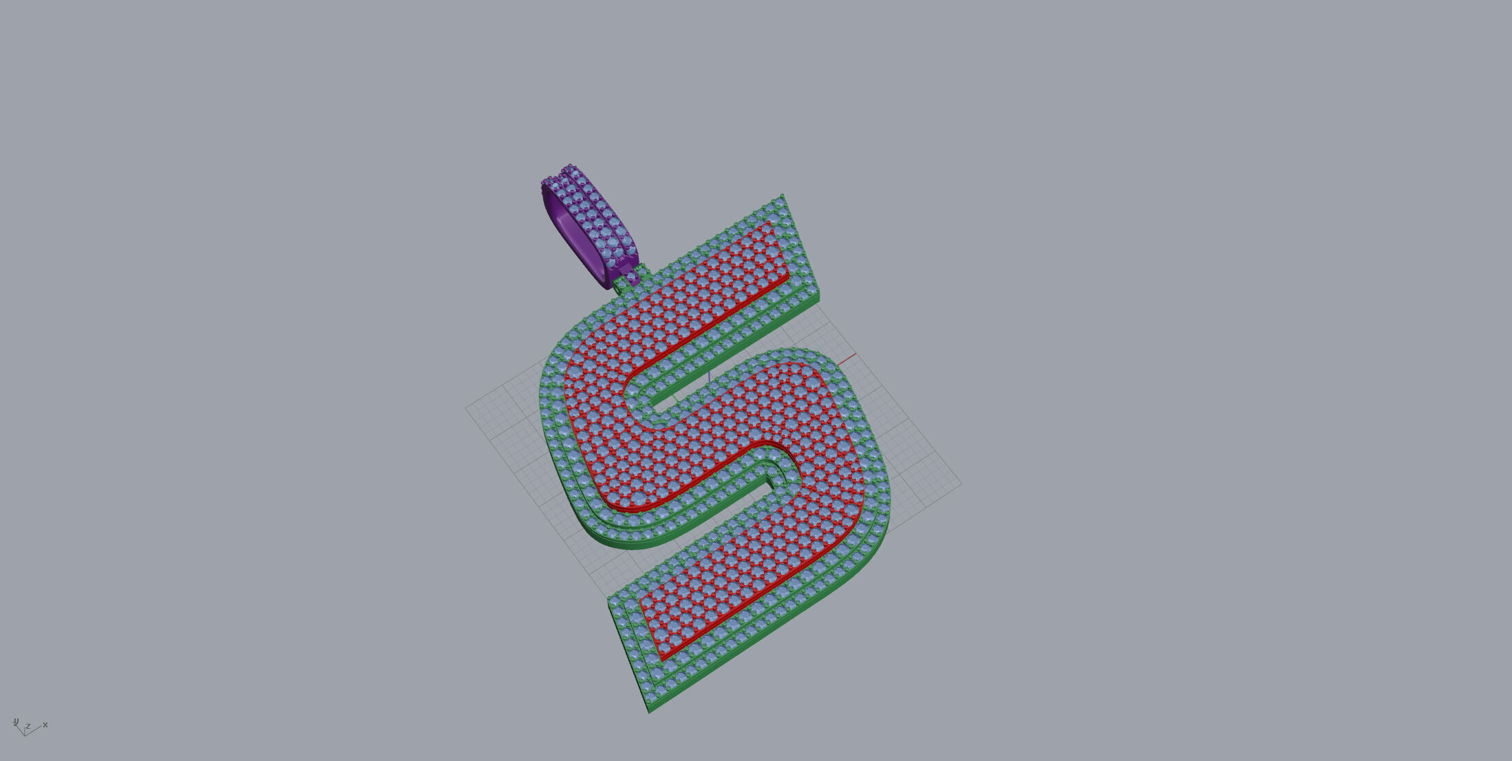 Basket Font S 3D print model_3