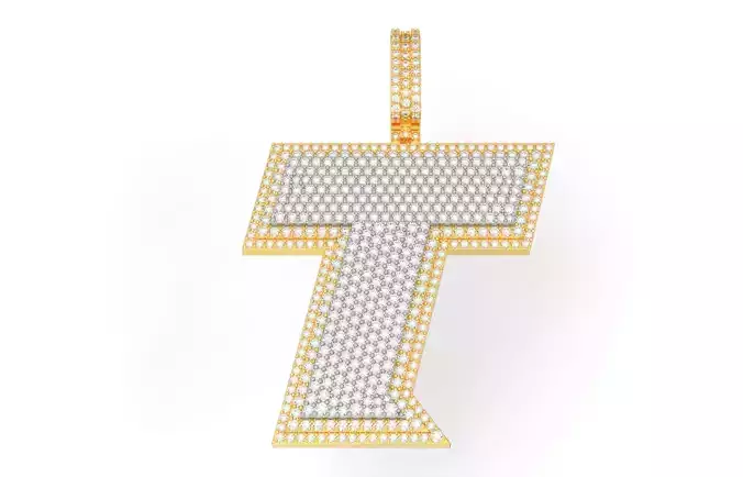 Basket Font T 3D print model