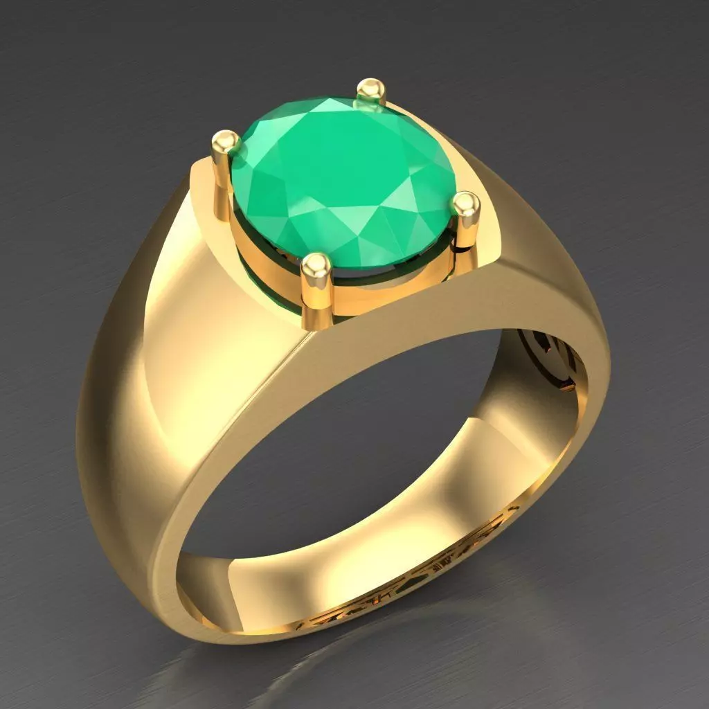 Top Trending Men Ring Designs 6MR046 3D print model_0