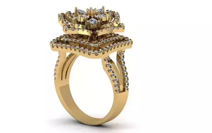 Ladies Diamond Ring - 