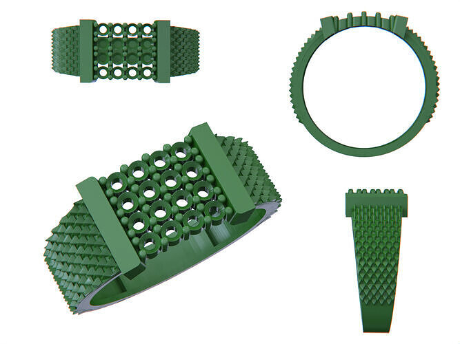 Jewelry Ring 3D print model