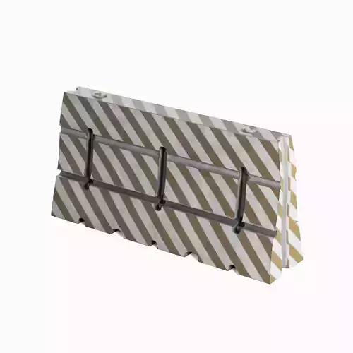 Dirty Traffic Barrier 03