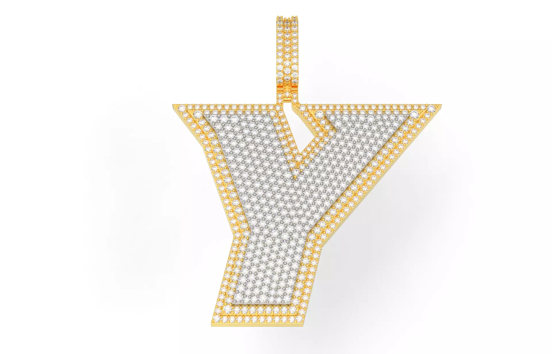 Basket Font Y 3D print model_0