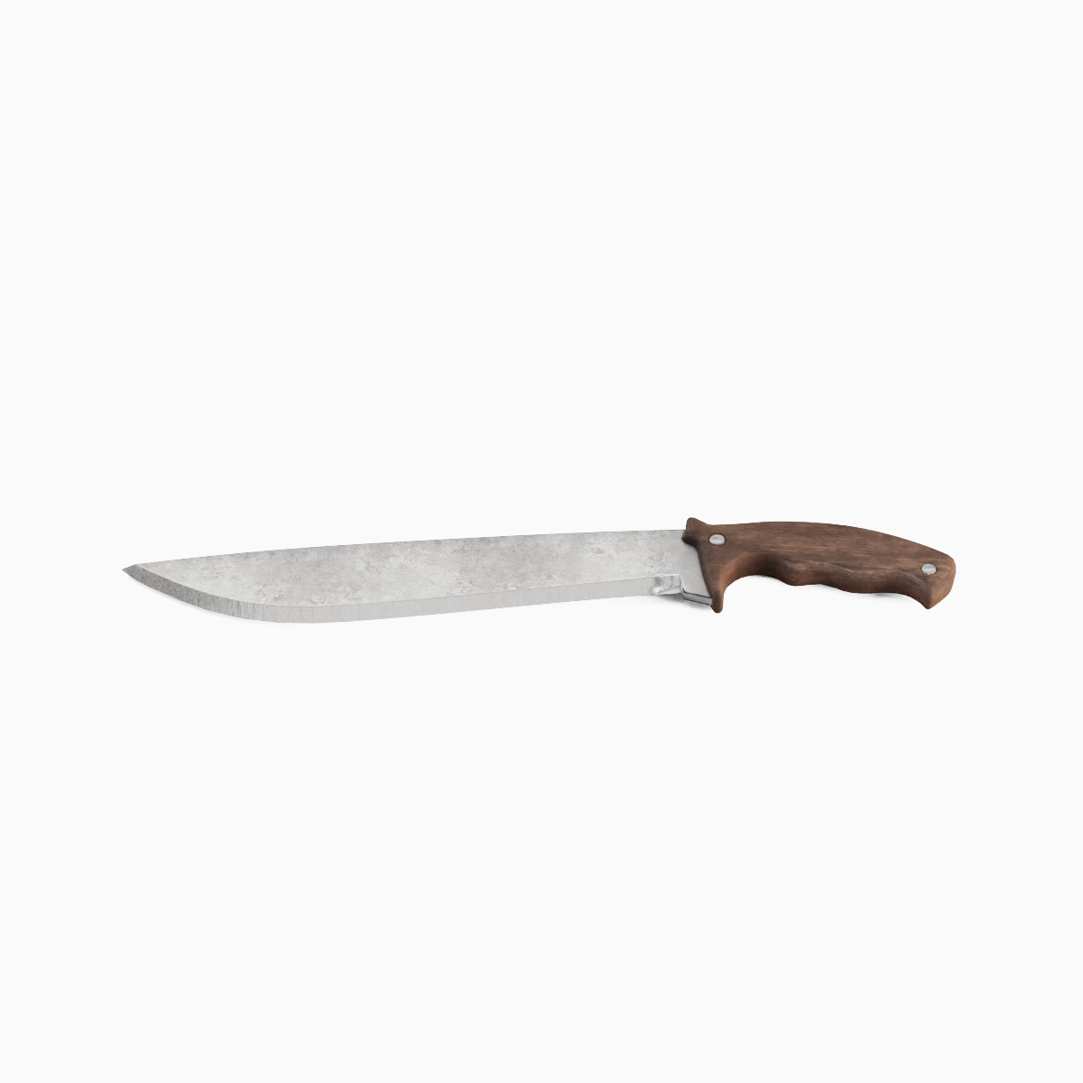 Machete Knife 05  Low-poly 3D model_4