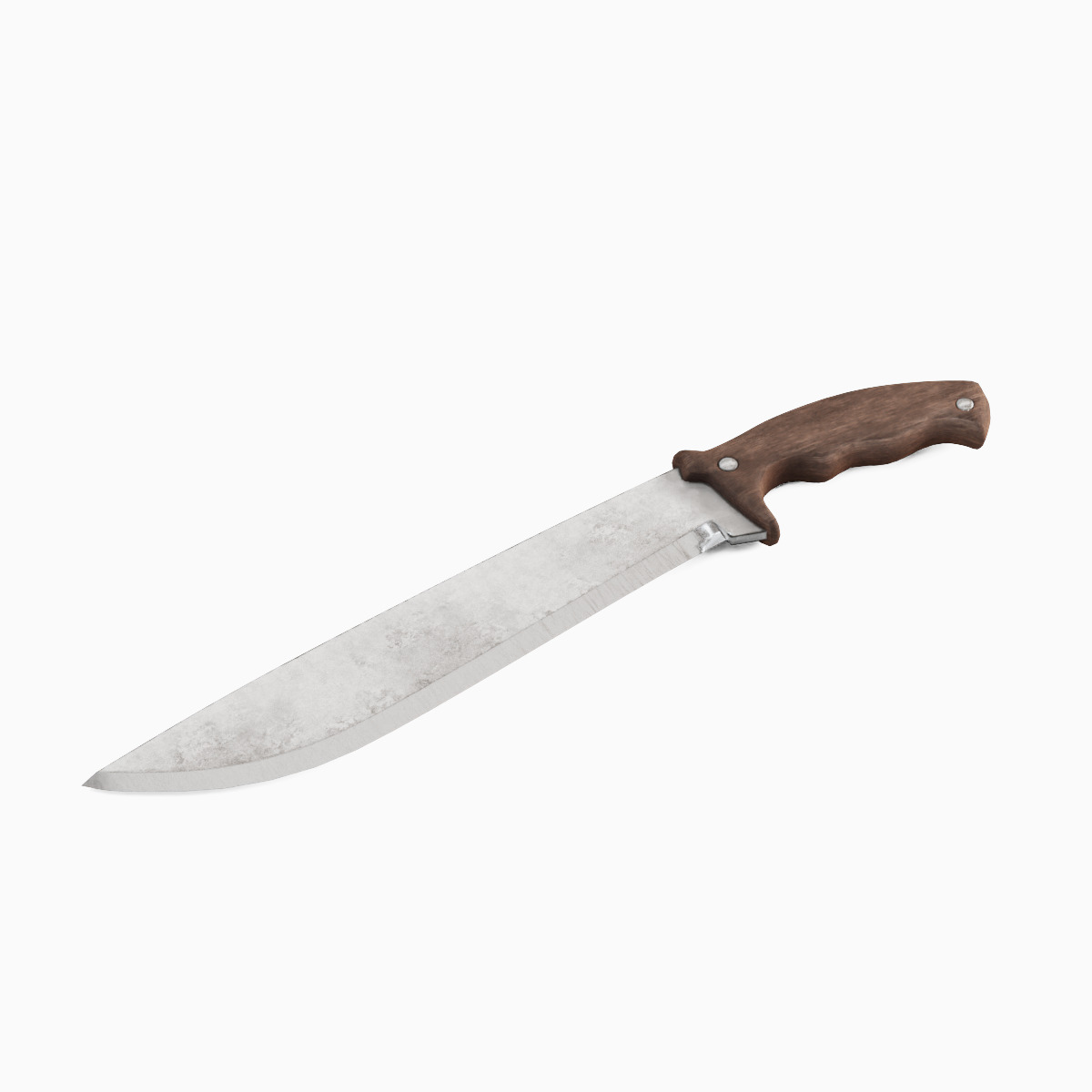 Machete Knife 05  Low-poly 3D model_2