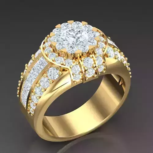 Top Trending Men Ring Designs 6MR034 3D print model
