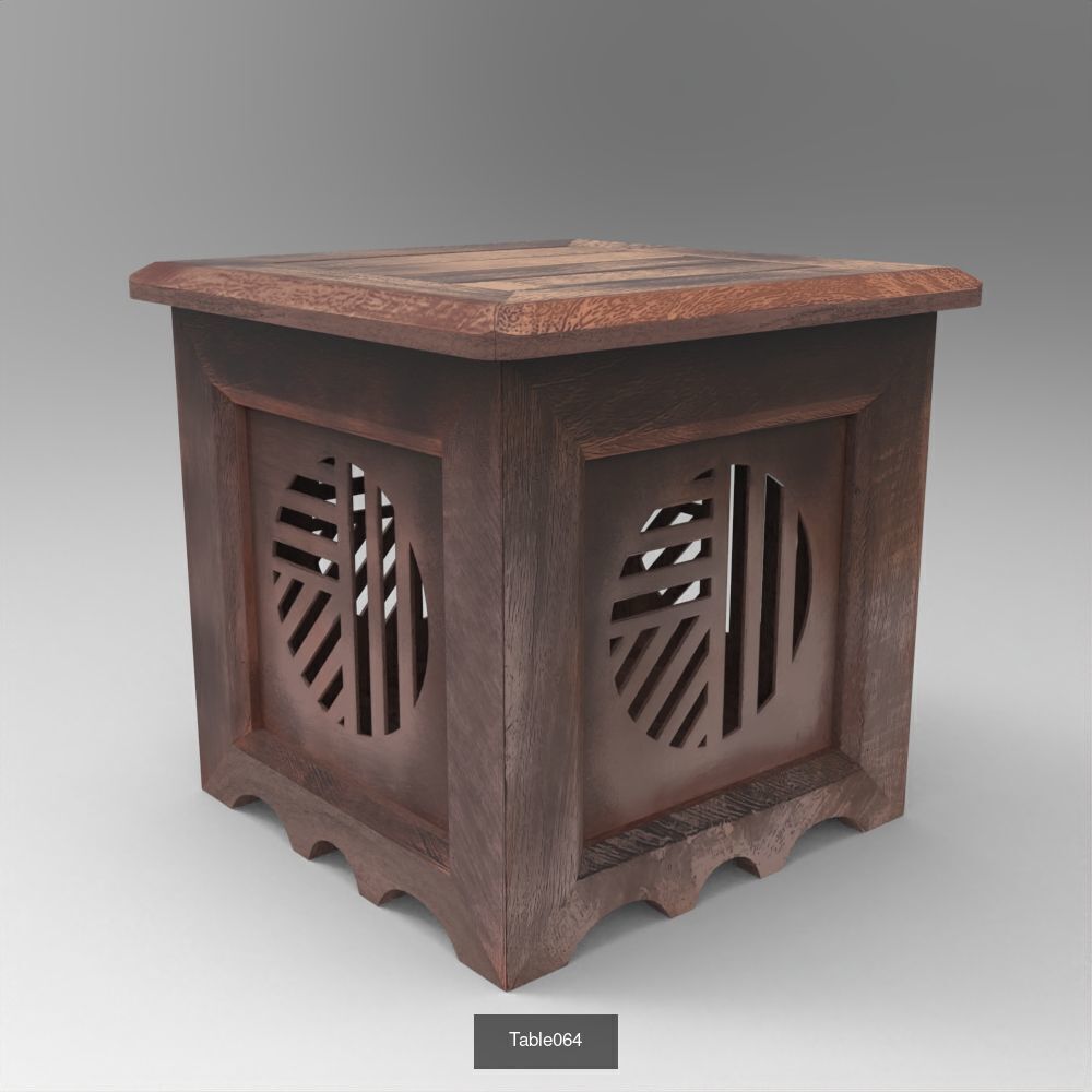 100X High Quality 3D Table Models for Architecture Interior 3D Model Collection_89