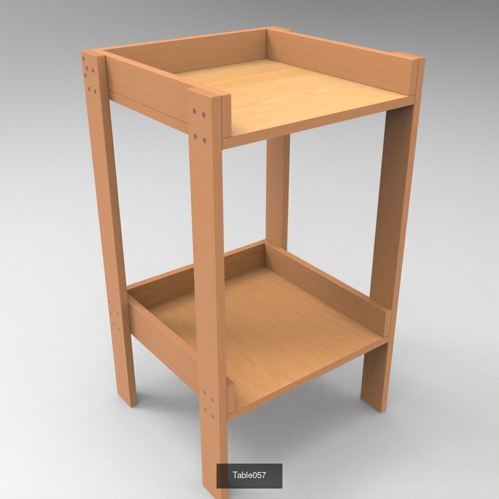 100X High Quality 3D Table Models for Architecture Interior 3D Model Collection_96