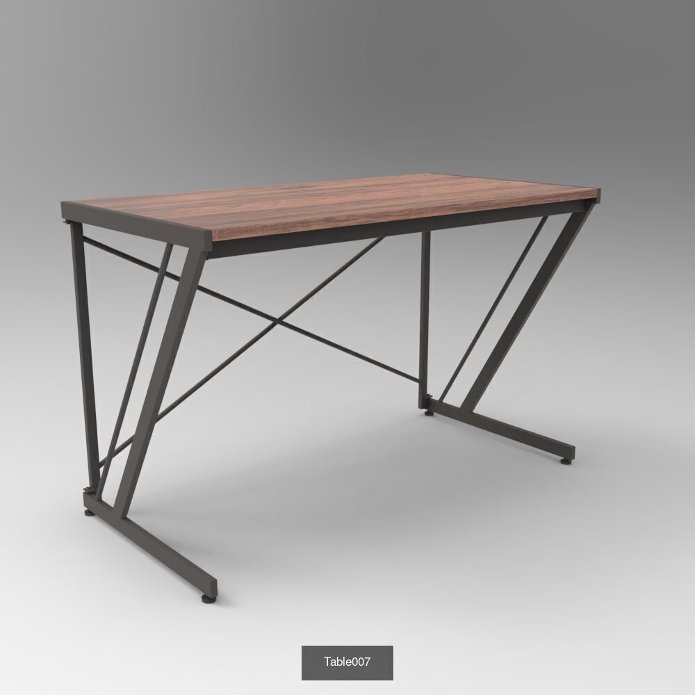 100X High Quality 3D Table Models for Architecture Interior 3D Model Collection_43
