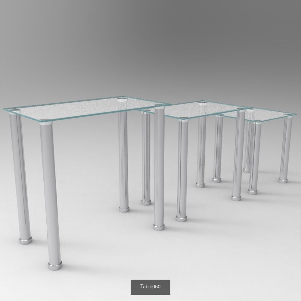 100X High Quality 3D Table Models for Architecture Interior 3D Model Collection_55