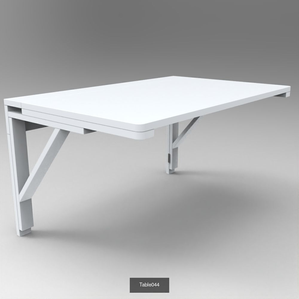 100X High Quality 3D Table Models for Architecture Interior 3D Model Collection_60