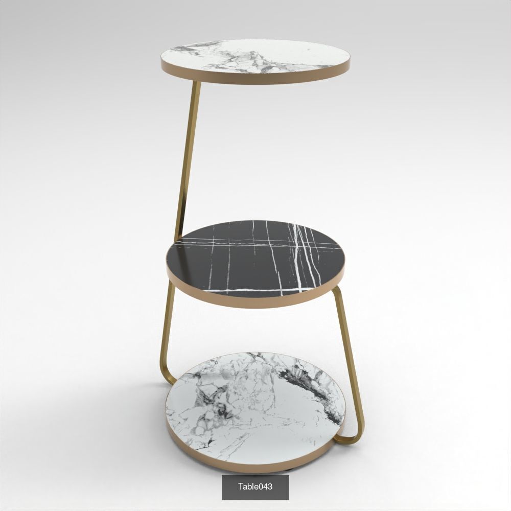 100X High Quality 3D Table Models for Architecture Interior 3D Model Collection_61