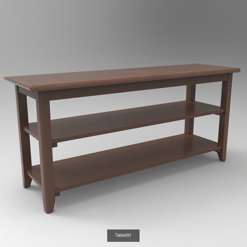 100X High Quality 3D Table Models for Architecture Interior 3D Model Collection_54