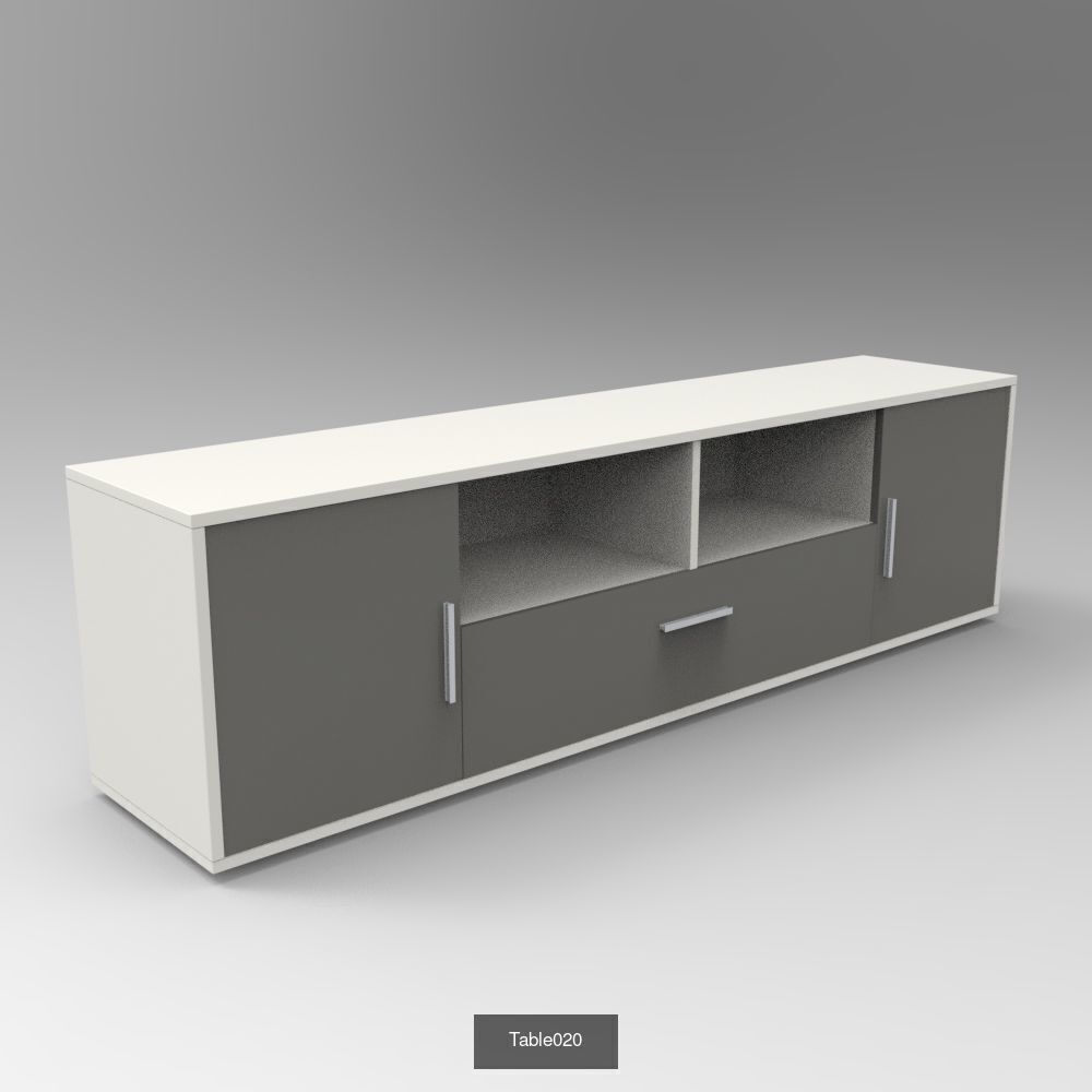 100X High Quality 3D Table Models for Architecture Interior 3D Model Collection_30