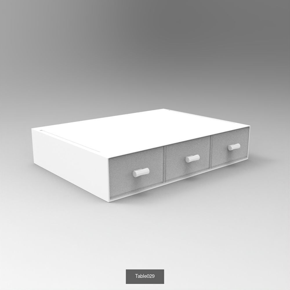 100X High Quality 3D Table Models for Architecture Interior 3D Model Collection_21