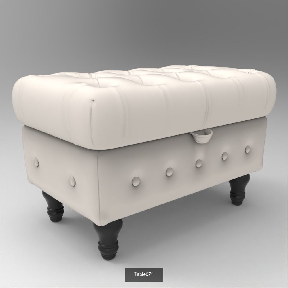 100X High Quality 3D Table Models for Architecture Interior 3D Model Collection_82