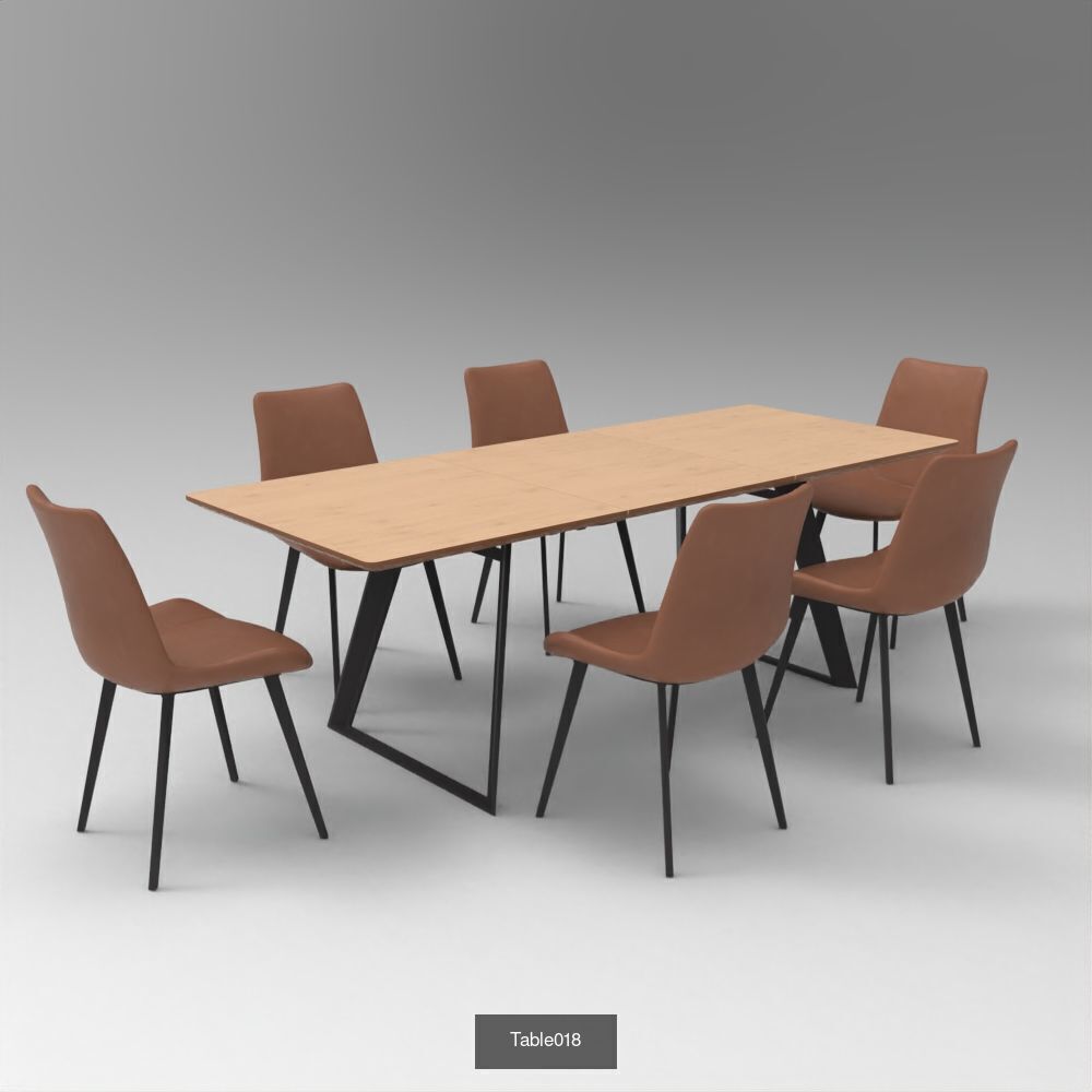100X High Quality 3D Table Models for Architecture Interior 3D Model Collection_32