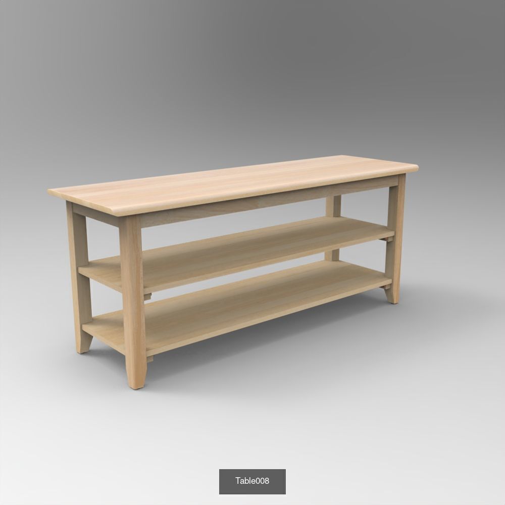 100X High Quality 3D Table Models for Architecture Interior 3D Model Collection_42