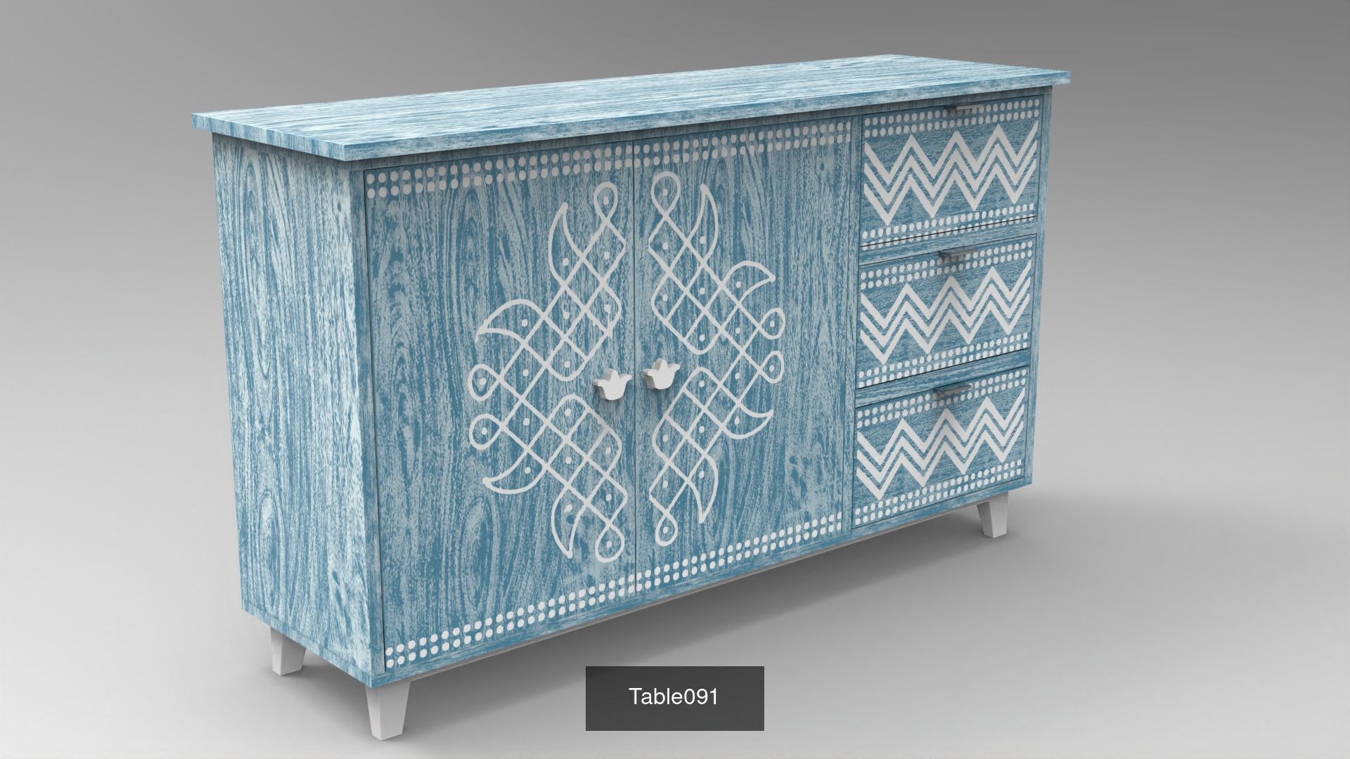 100X High Quality 3D Table Models for Architecture Interior 3D Model Collection_121