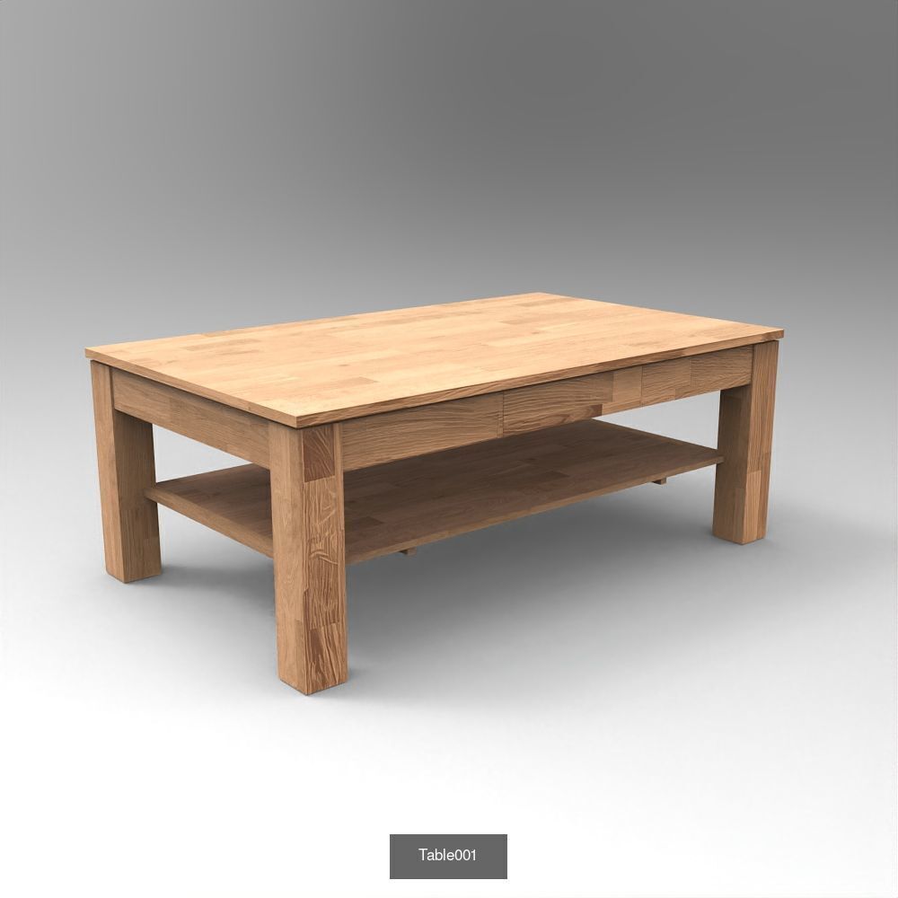 100X High Quality 3D Table Models for Architecture Interior 3D Model Collection_49