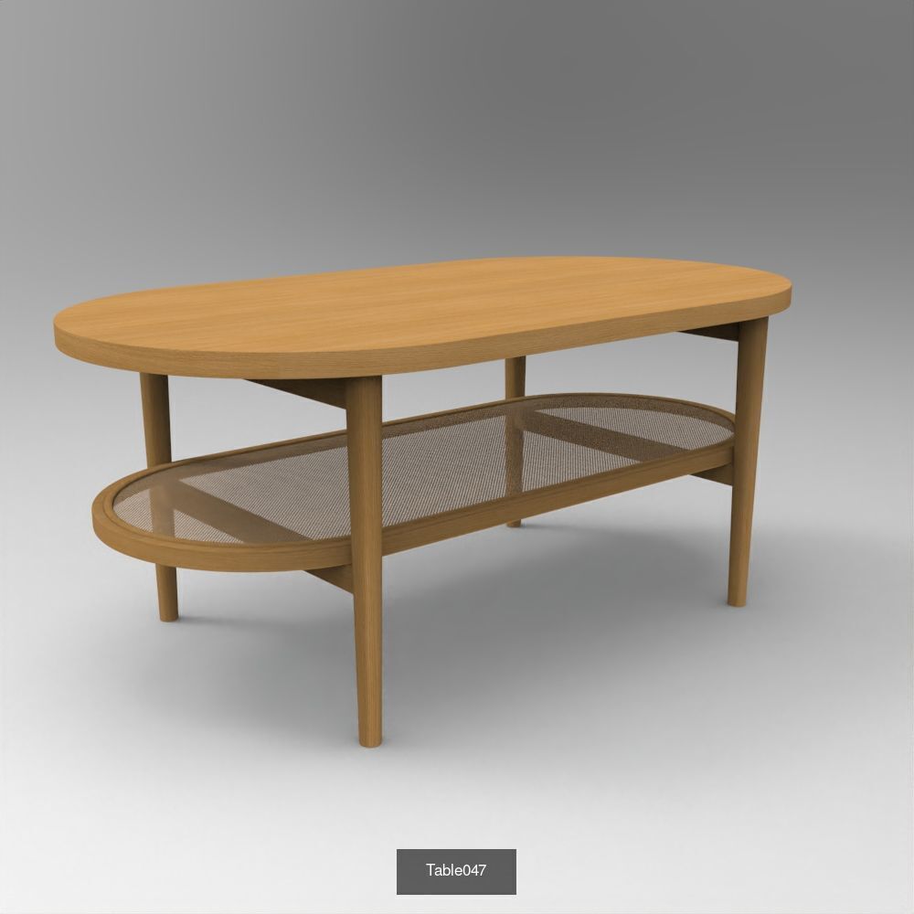 100X High Quality 3D Table Models for Architecture Interior 3D Model Collection_58