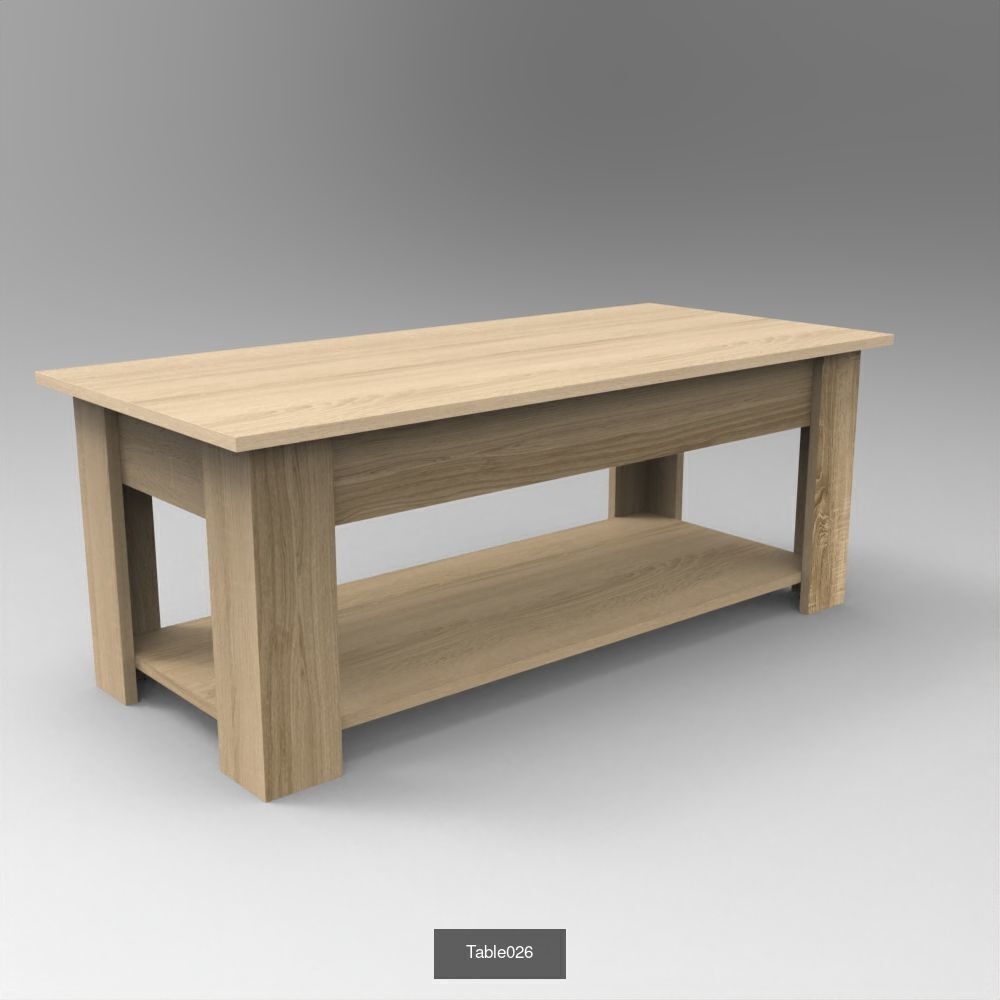 100X High Quality 3D Table Models for Architecture Interior 3D Model Collection_24