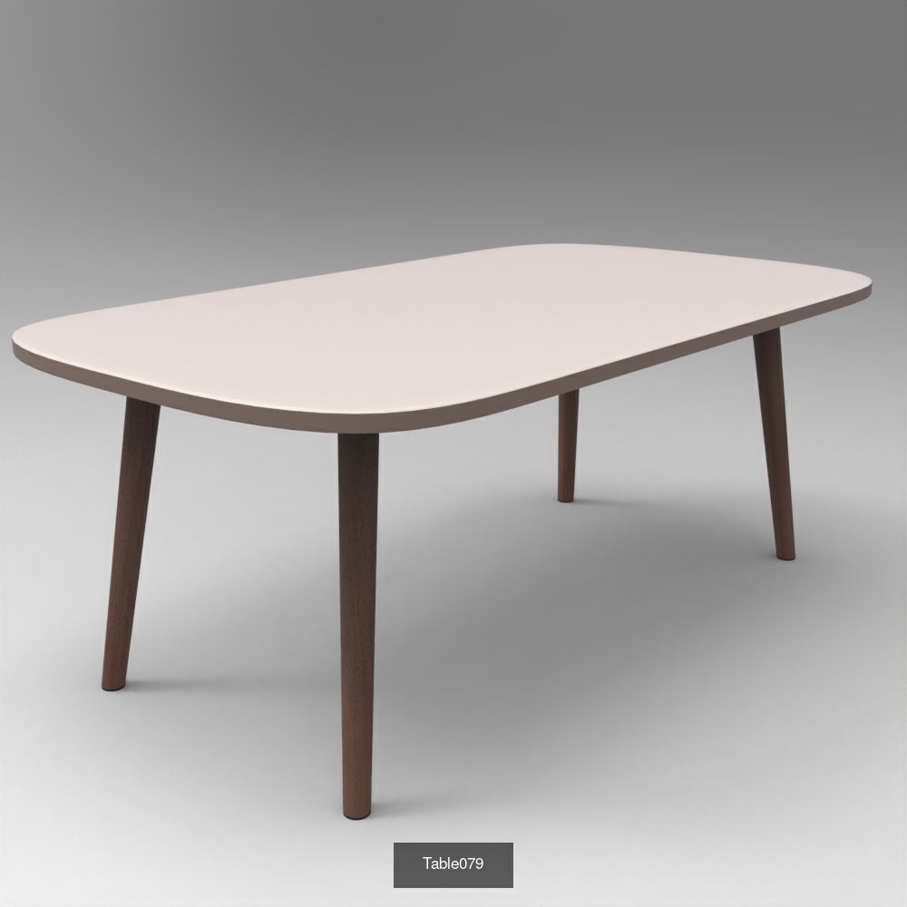 100X High Quality 3D Table Models for Architecture Interior 3D Model Collection_74